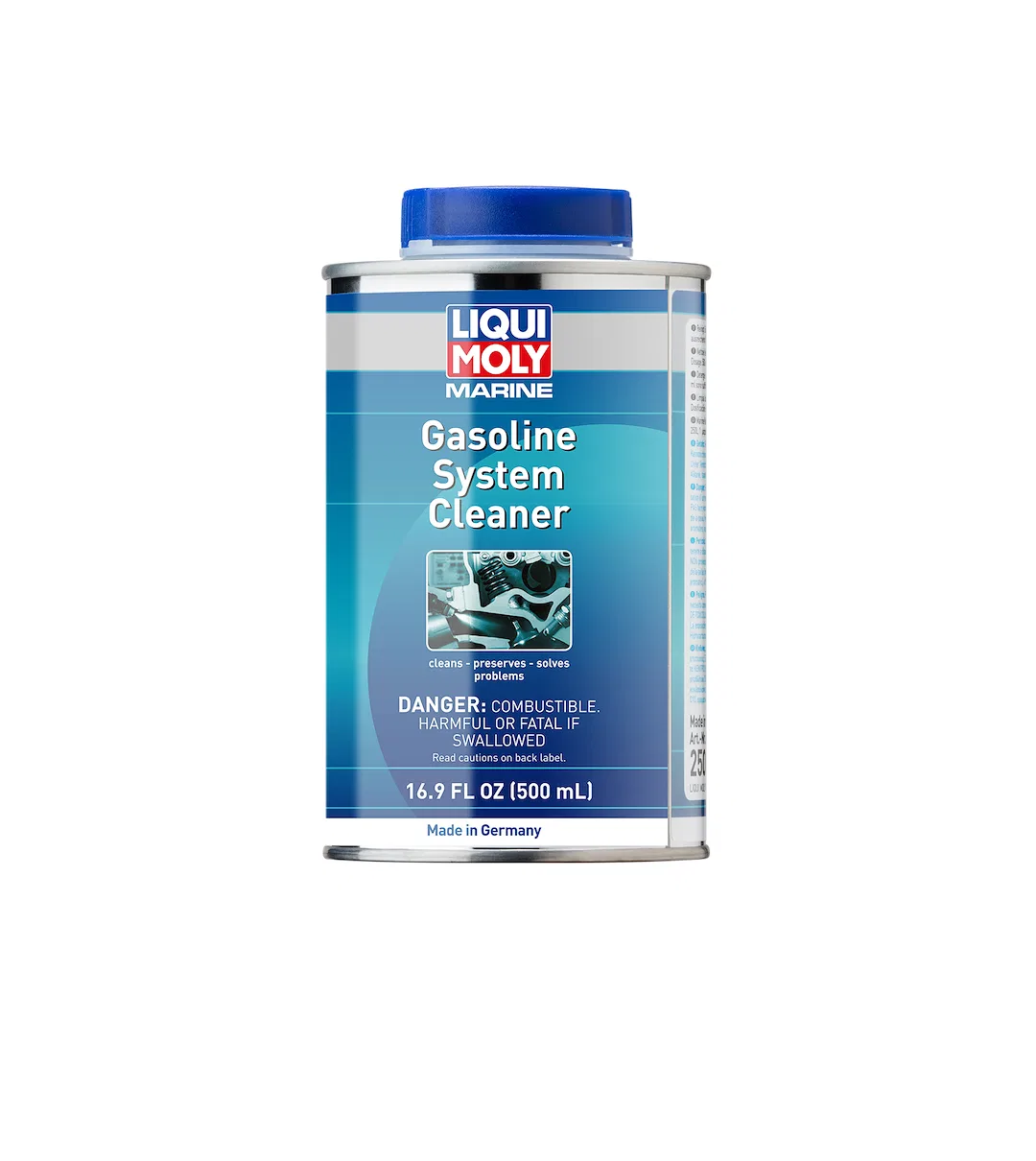 20504 – LIQUI MOLY Fuel Additive, Fuel System Cleaner For Gasoline Treats Up To 33 Gallons 500 Milliliter Can Single ...